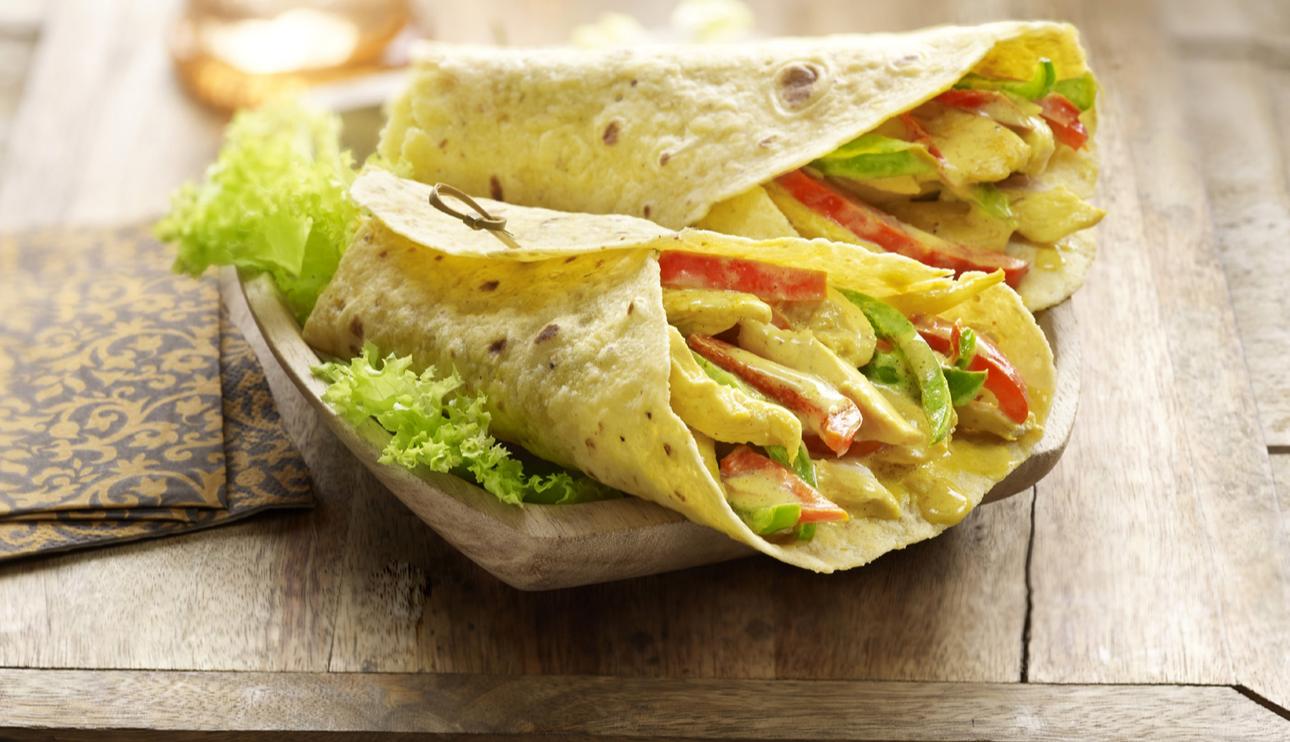 Fajitas con pollo Ideal