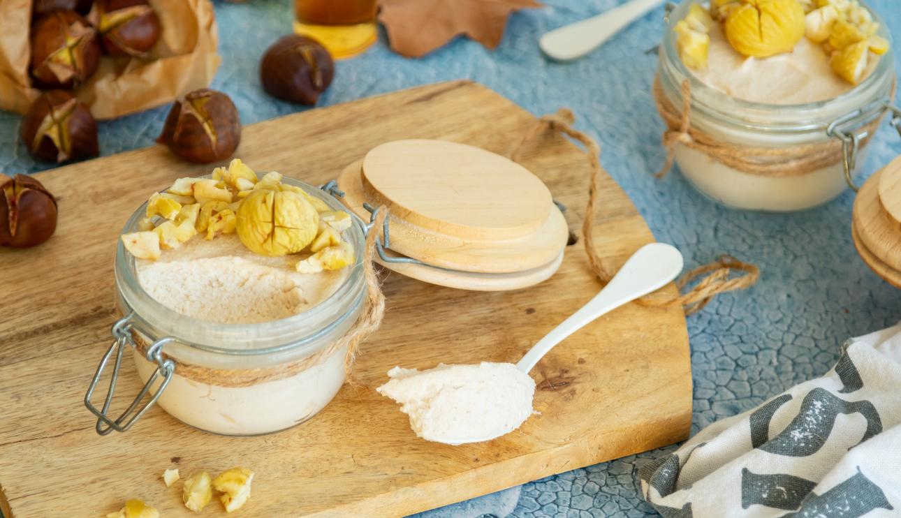 Mousse de castañas