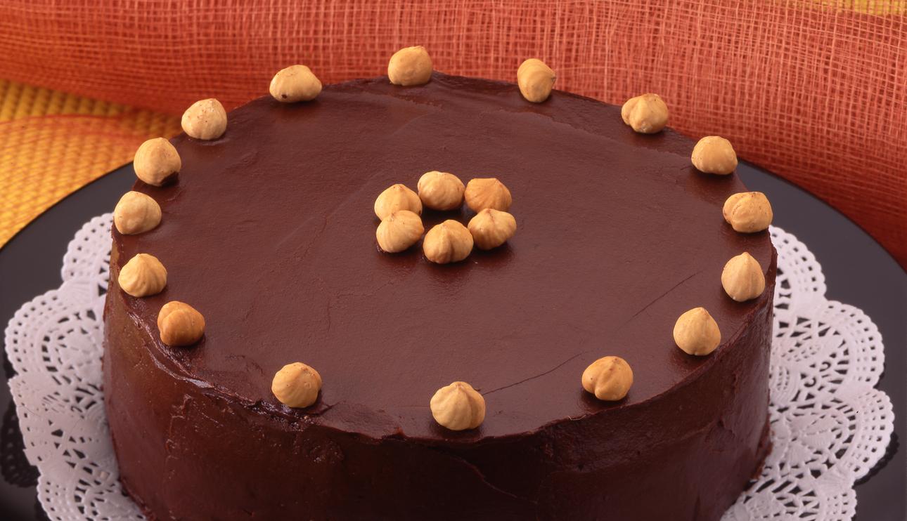 Pastel de café y chocolate