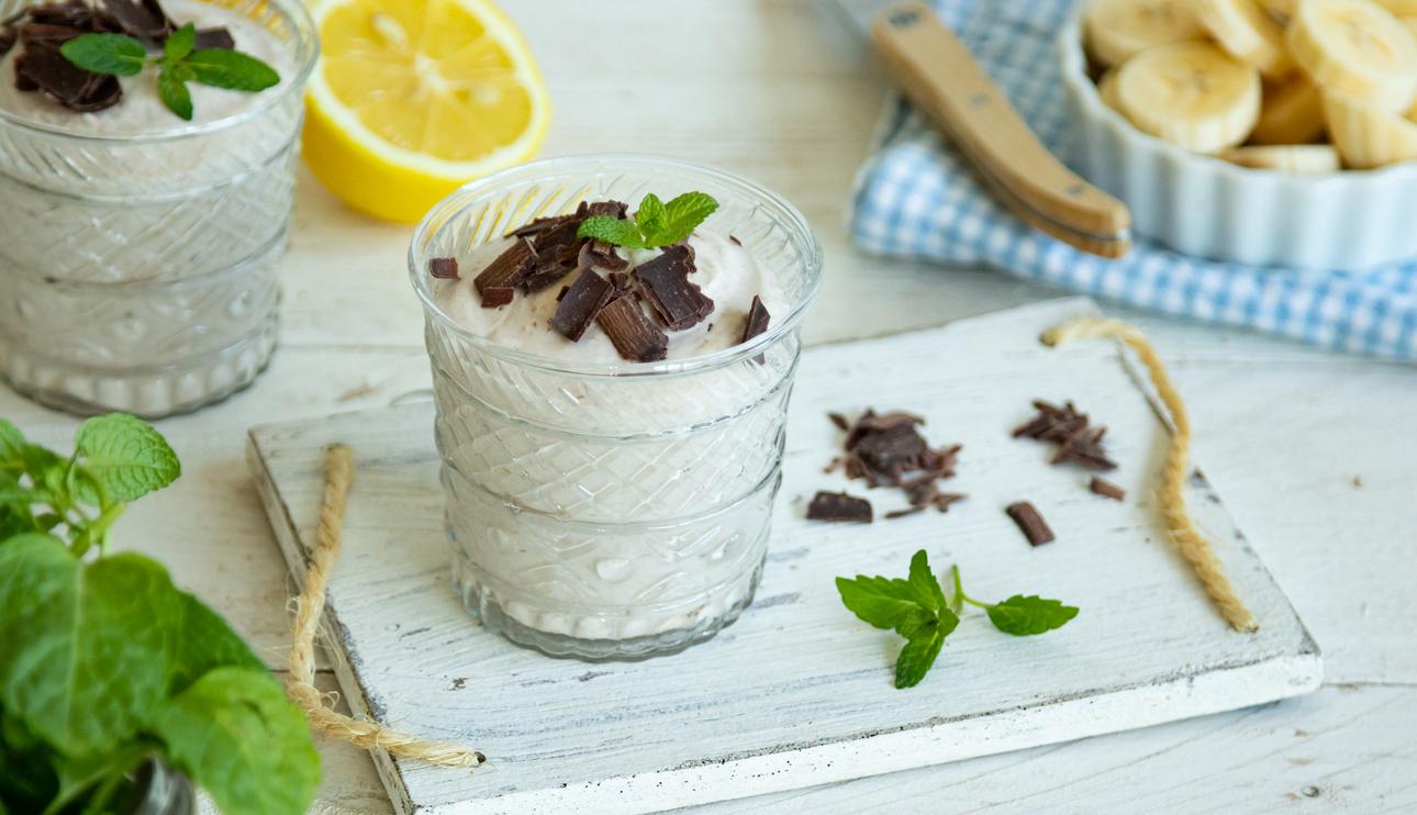 Mousse de plátano