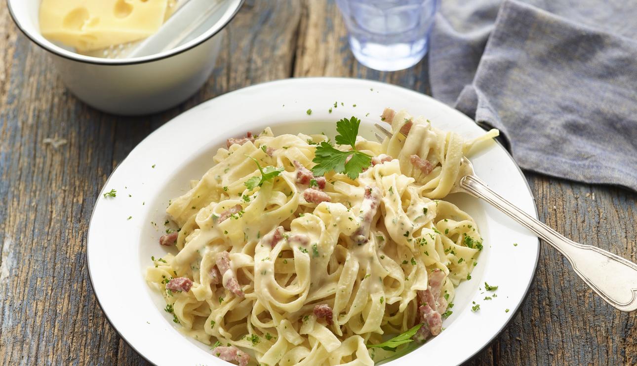 Pasta a la carbonara