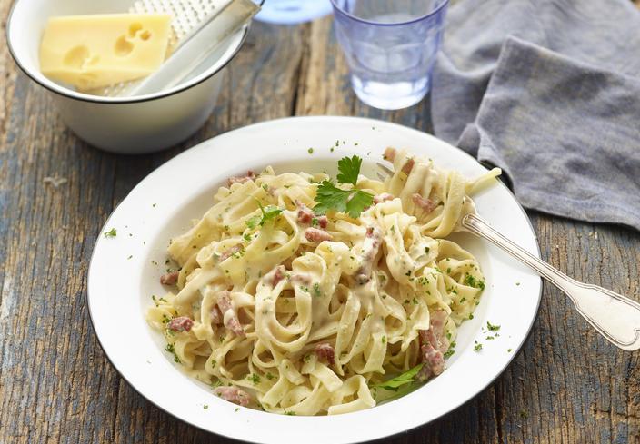 Pasta a la carbonara