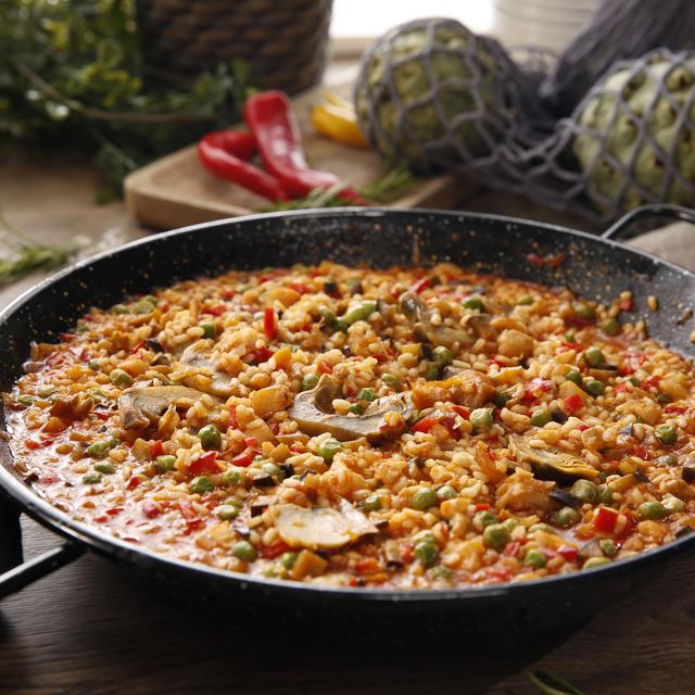 Paellas, arroces y risottos