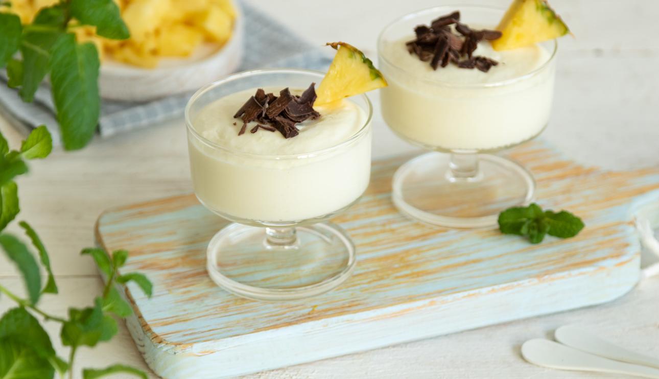 Mousse de piña