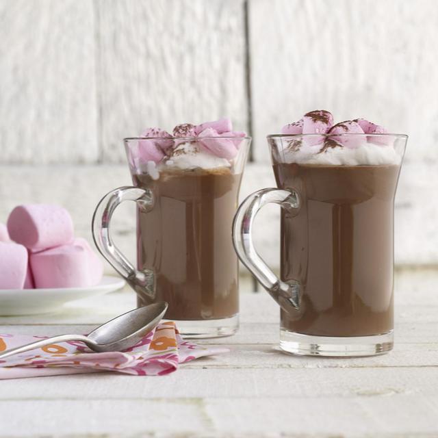Postres con chocolate negro