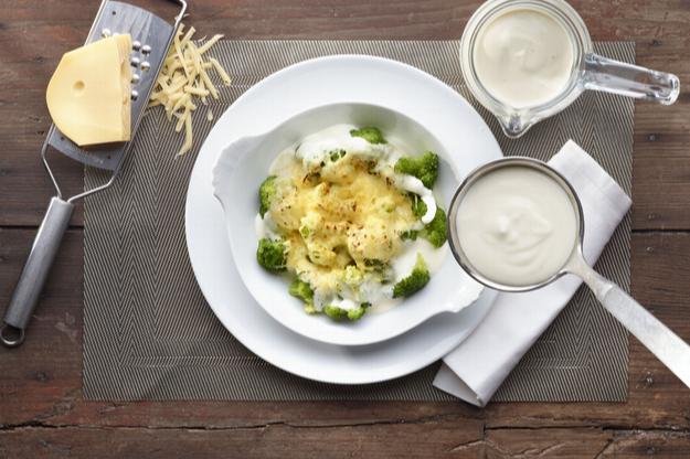 Salsa ligera de queso fresco