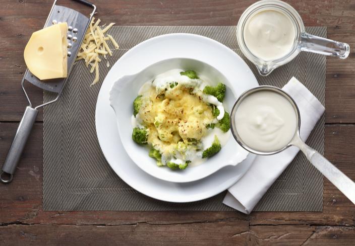 Salsa ligera de queso fresco