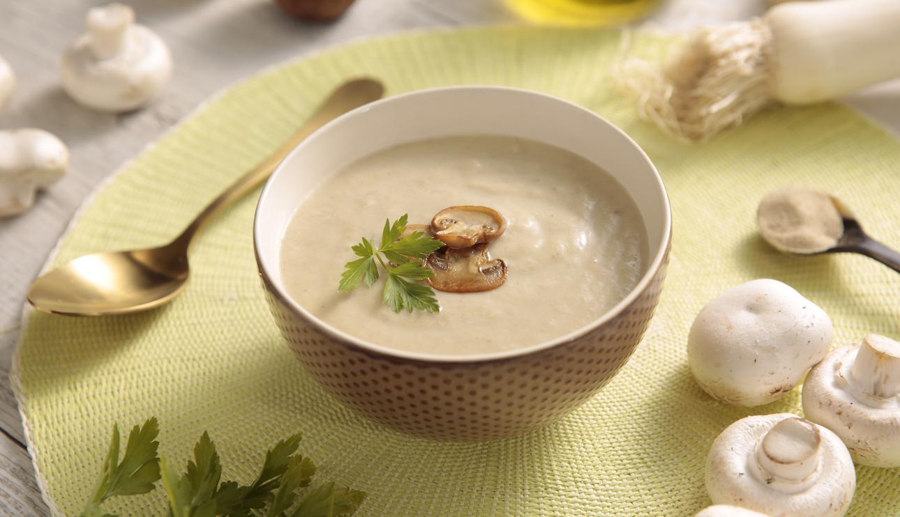 Receta crema de champiñones casera Ideal