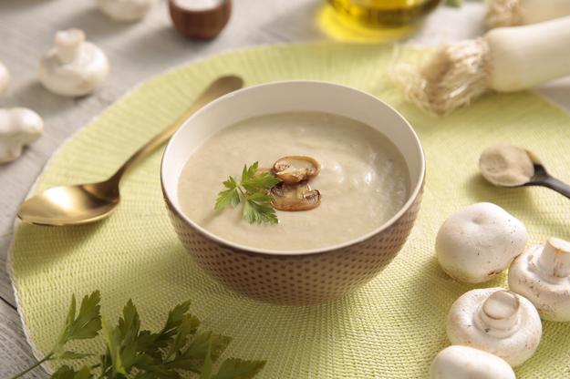 Receta crema de champiñones casera Ideal