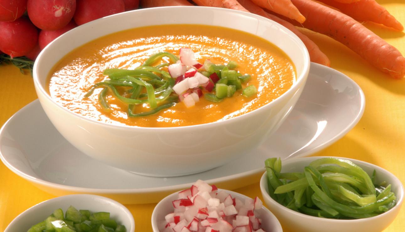 Gazpacho de zanahorias