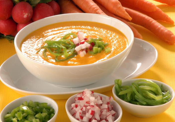 Gazpacho de zanahorias