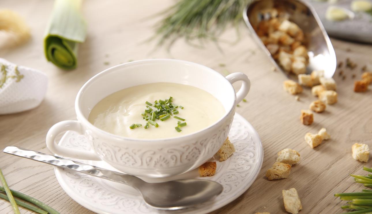 Vichyssoise IDEAL (crema fría de puerros)