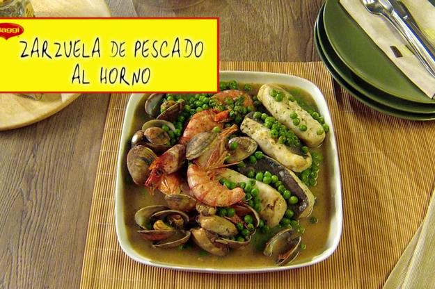 Zarzuela de pescado al horno