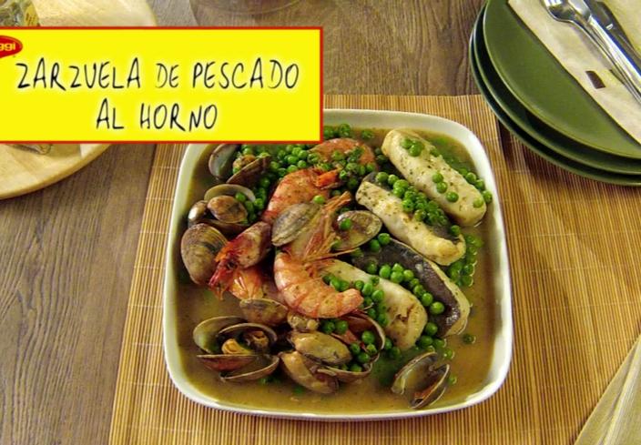 Zarzuela de pescado al horno