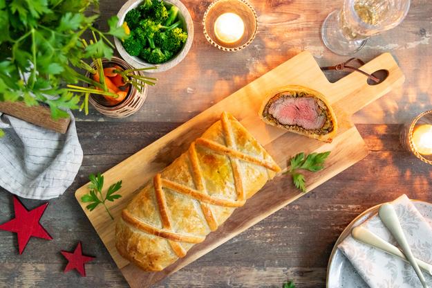 Solomillo en hojaldre `wellington`