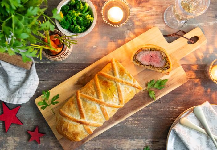 Solomillo en hojaldre `wellington`