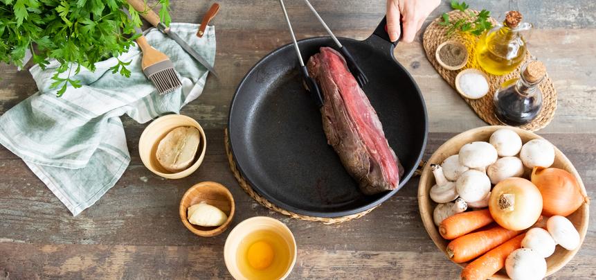 Solomillo en hojaldre `wellington`