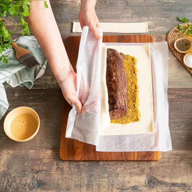 Solomillo en hojaldre `wellington`