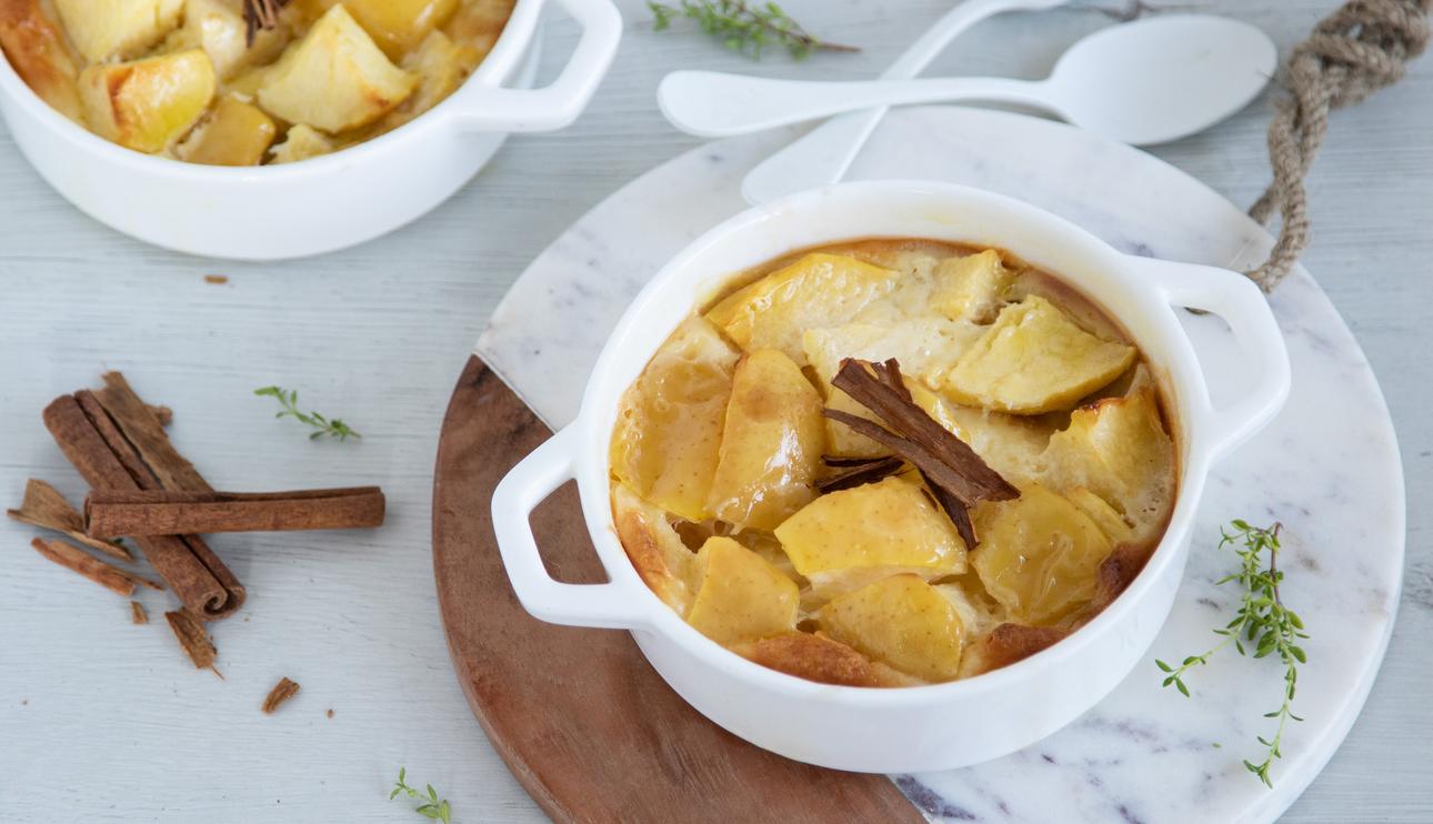 Gratinado de manzanas