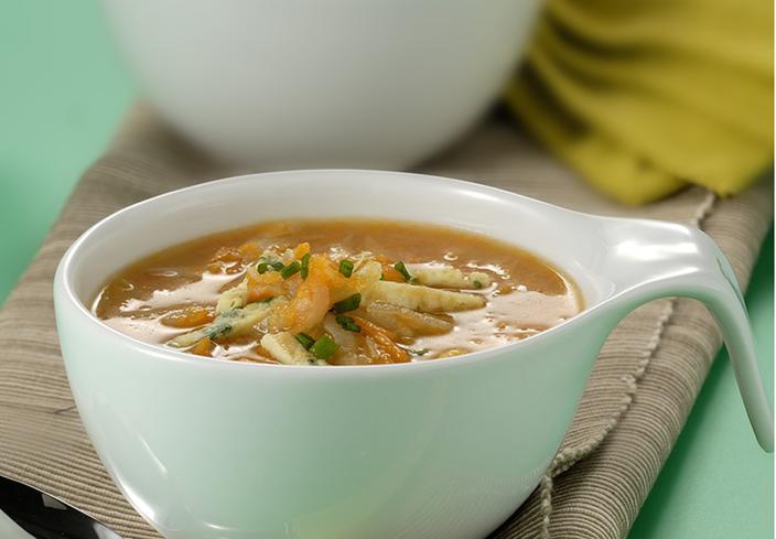 Sopa de calabaza y patata