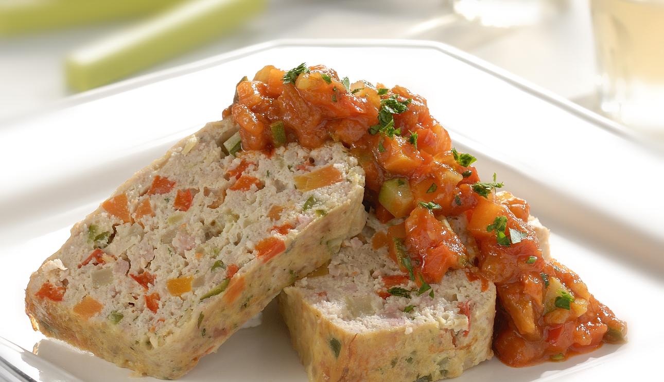 Terrina de carne con verduras