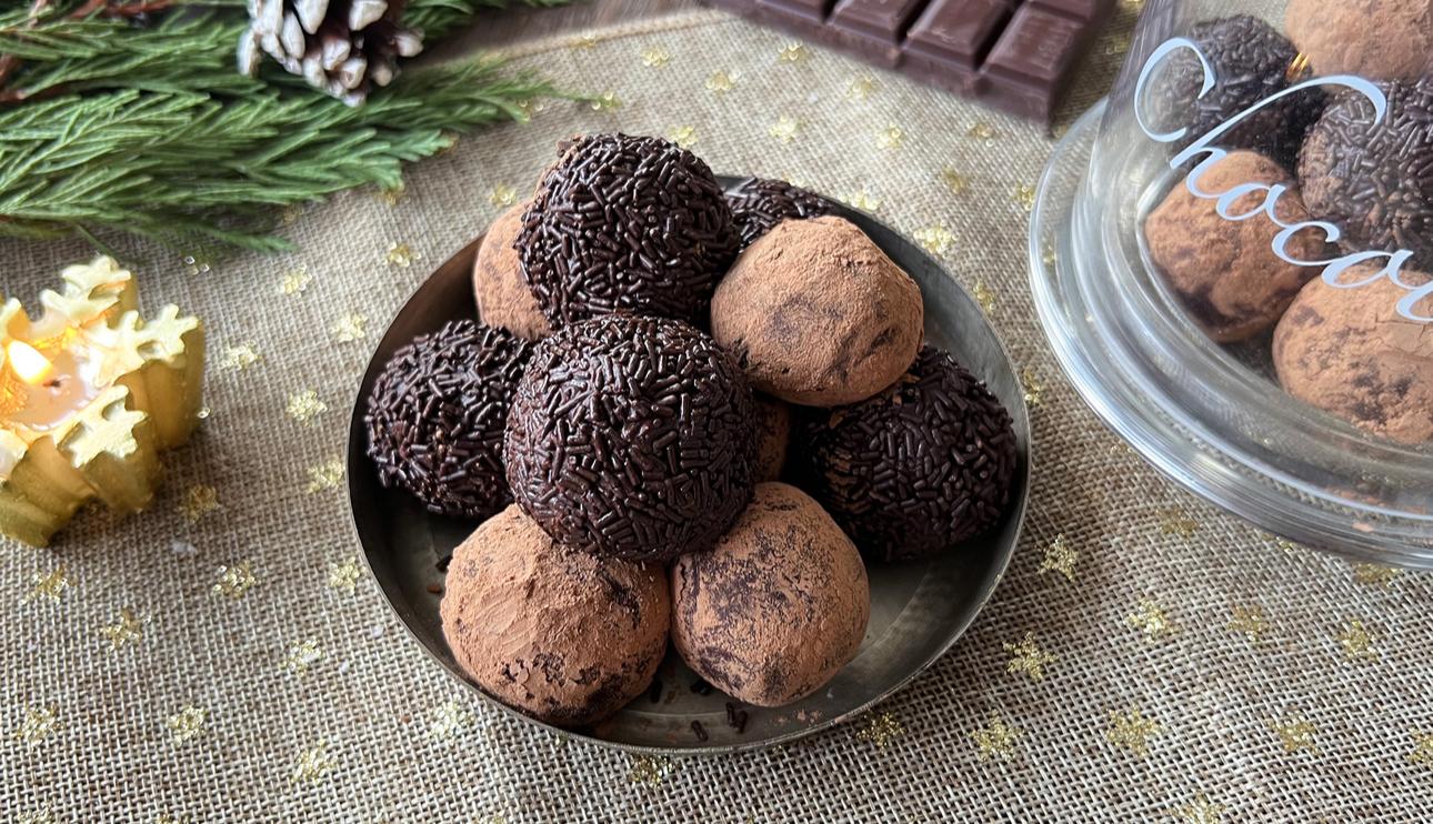 Trufas de chocolate