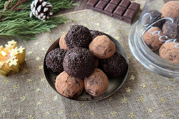 Trufas de chocolate