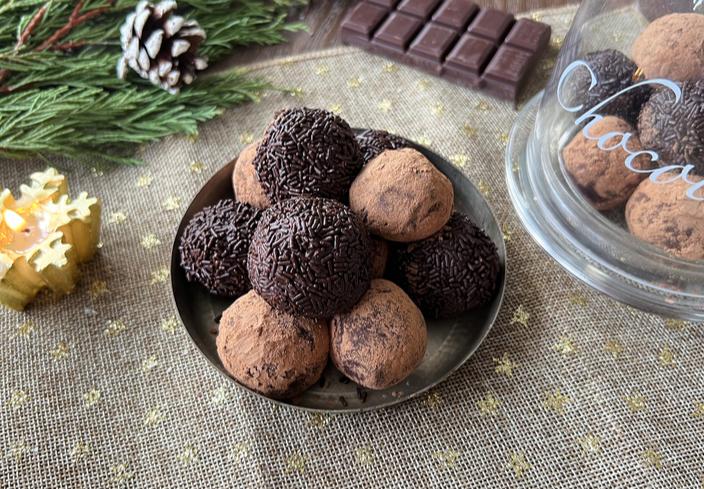 Trufas de chocolate