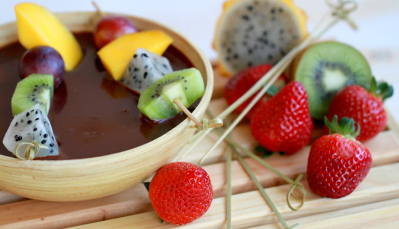 Fondue cremosa al coñac