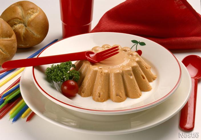 Flan de pescado