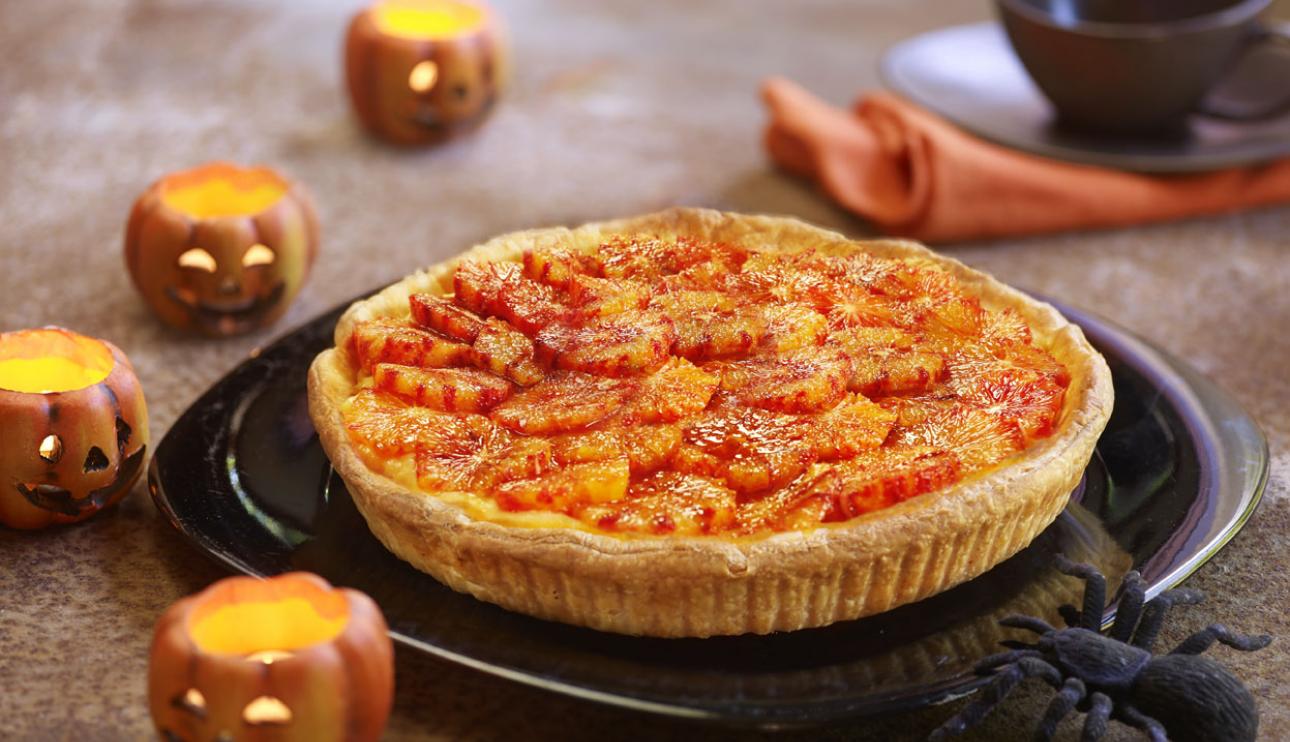 Tarta de naranja sangrienta