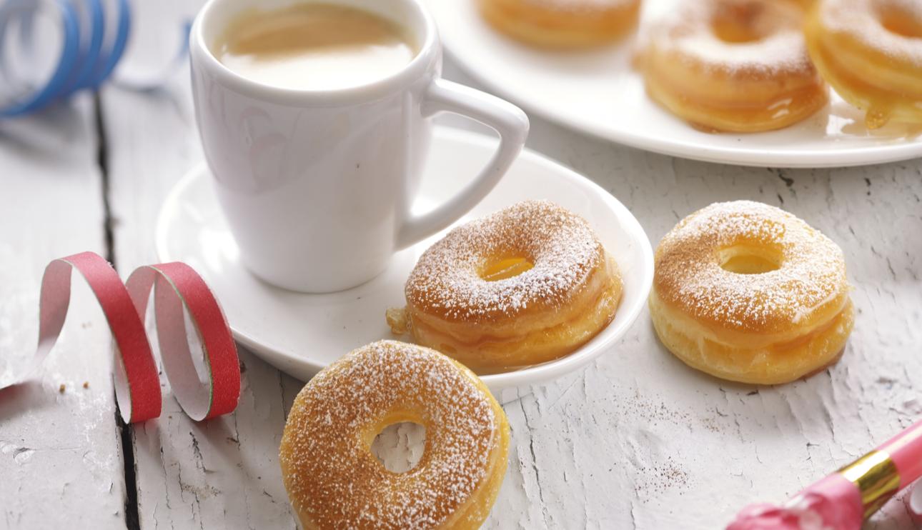 Rosquillas de hojaldre