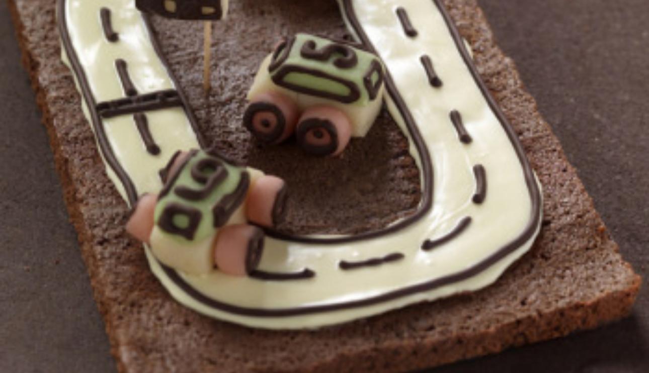 Un circuito de chocolate