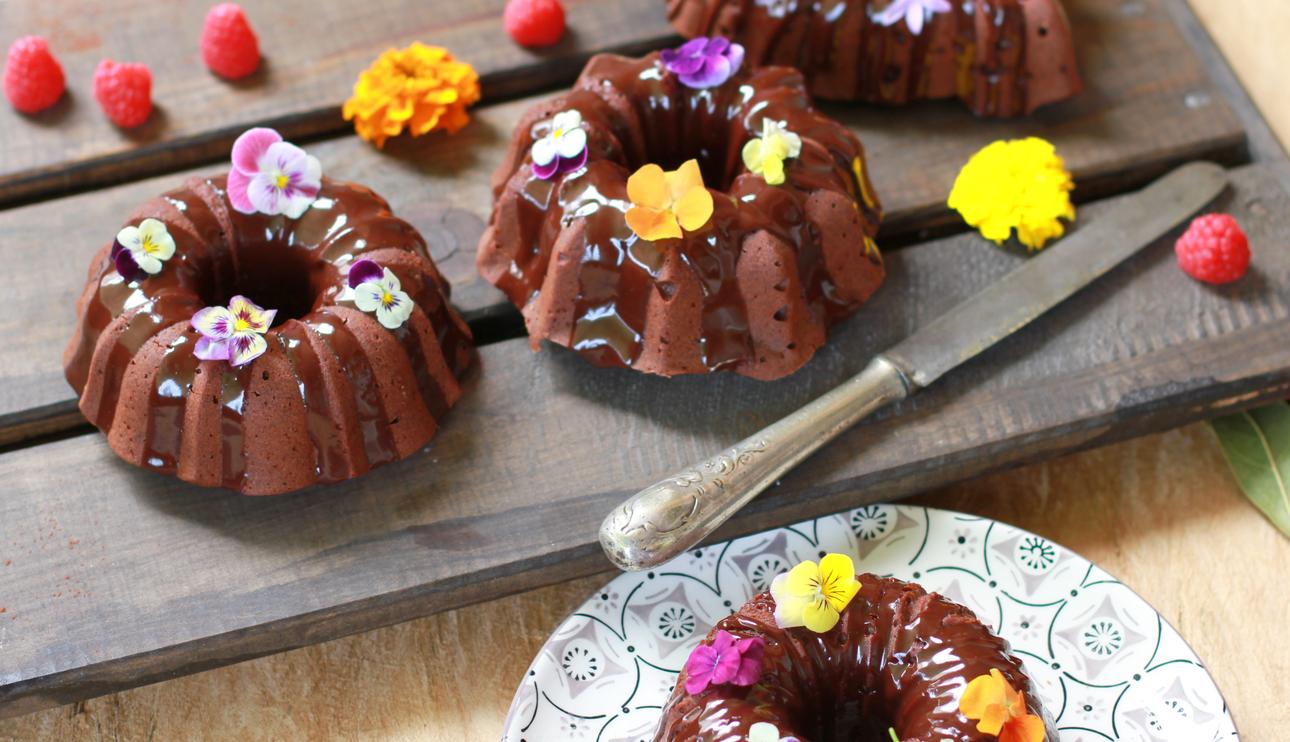 Bundt cake de chocolate negro 70%