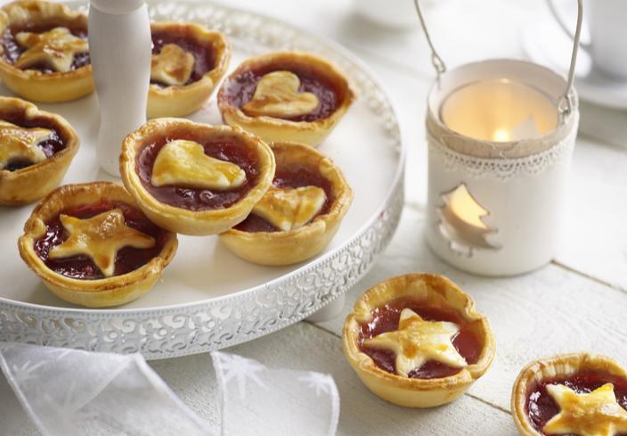 Mini tartitas de Navidad