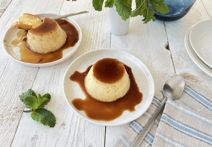Flan de leche condensada en 5 minutos (sin báscula ni medidor)