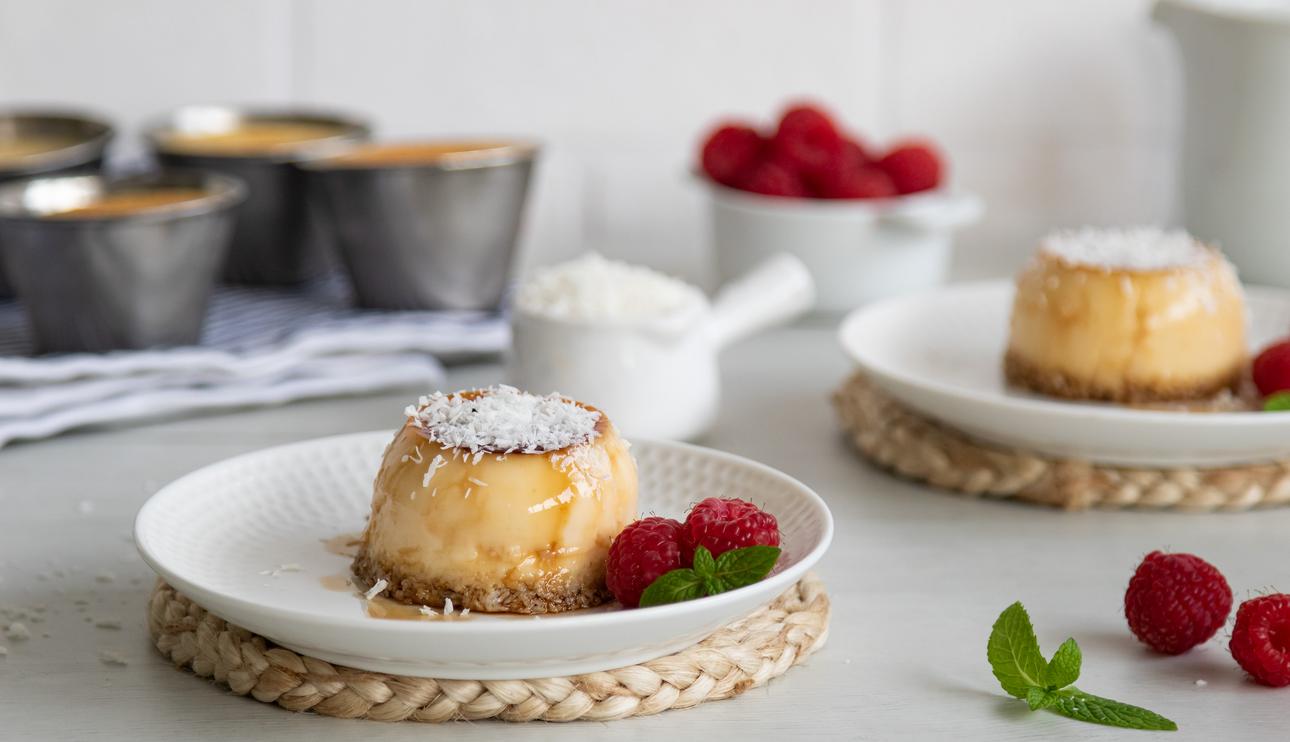 Flan de coco