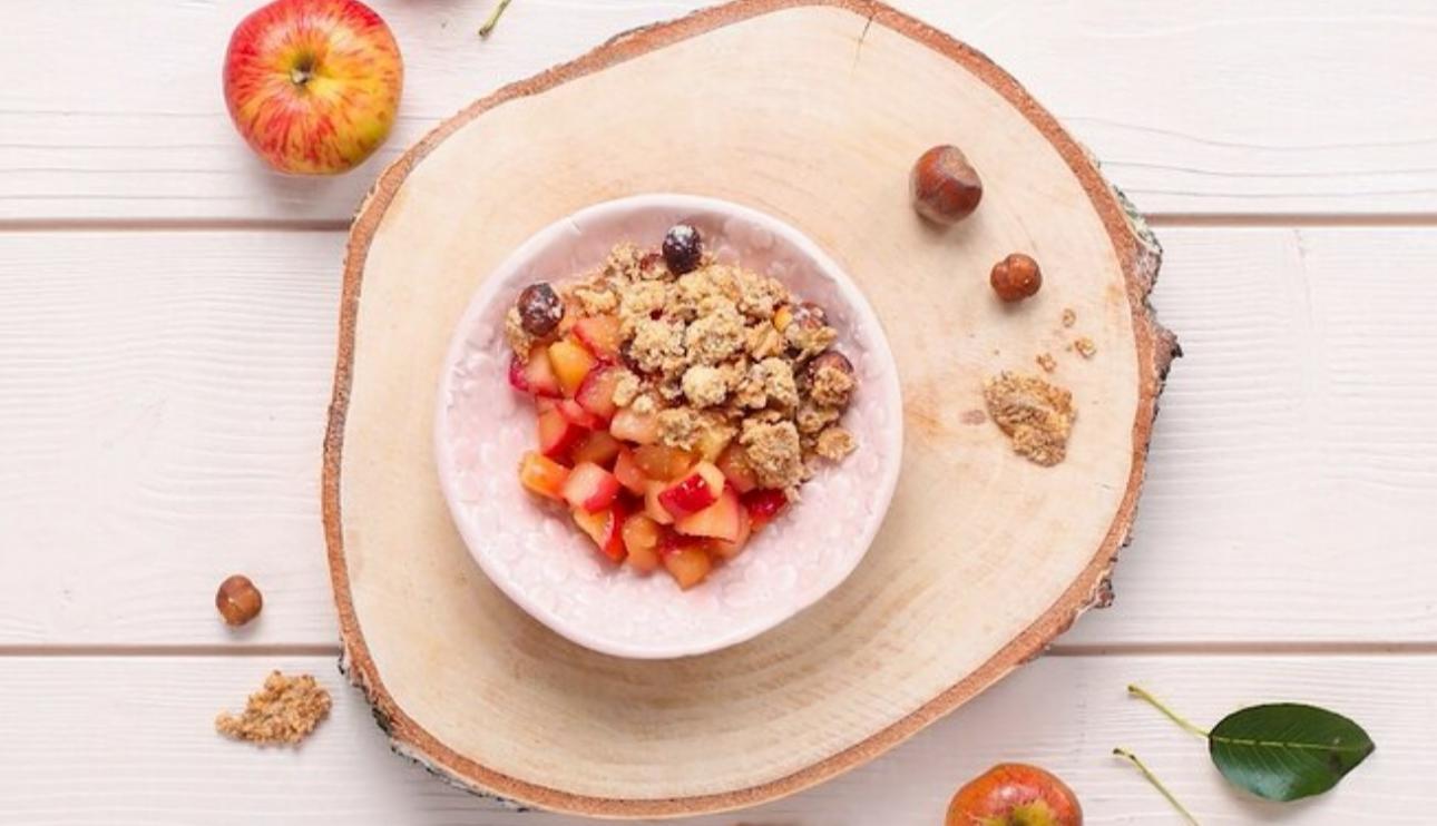 Compota de manzana y jengibre