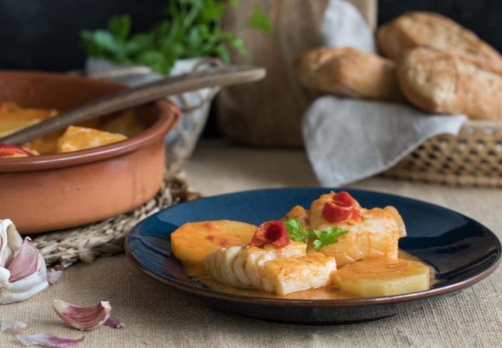 Bacalao estilo casero