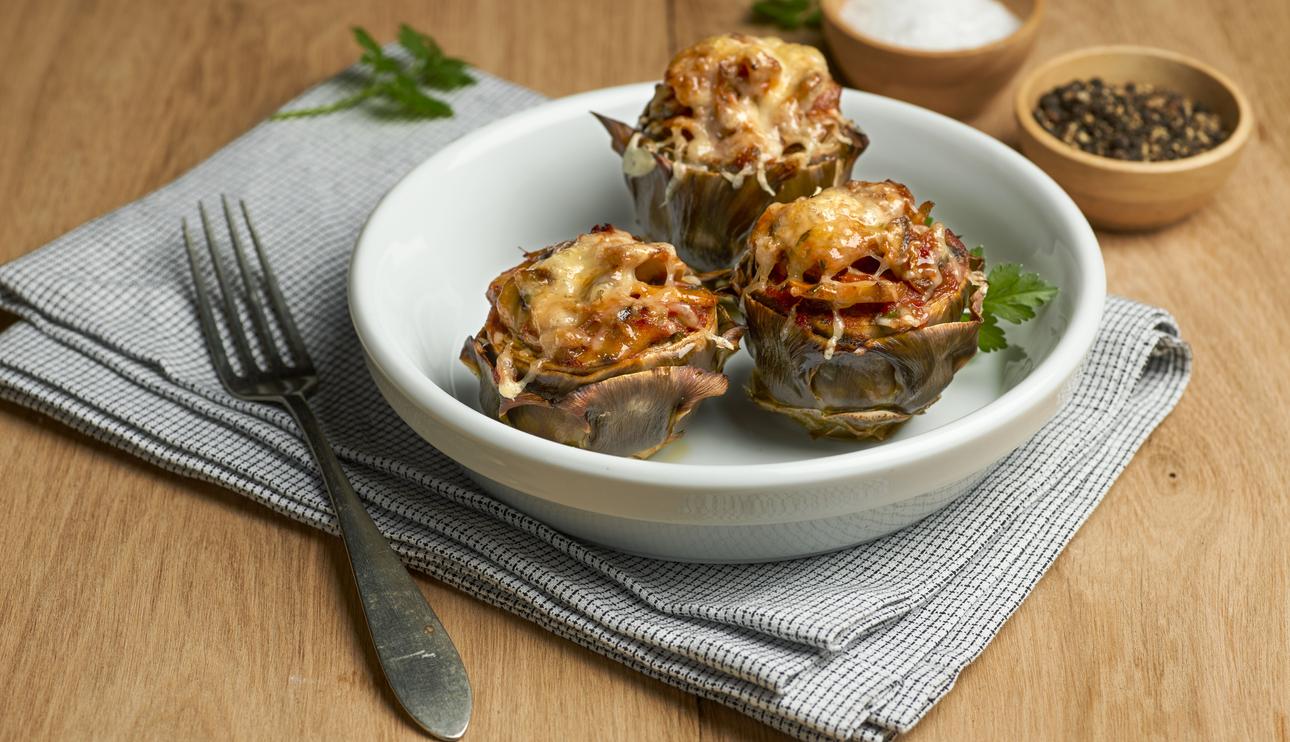 Alcachofas rellenas