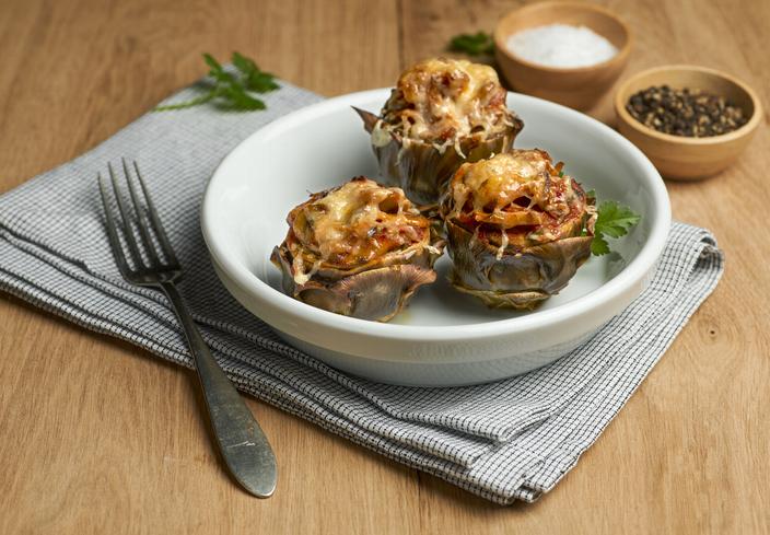 Alcachofas rellenas