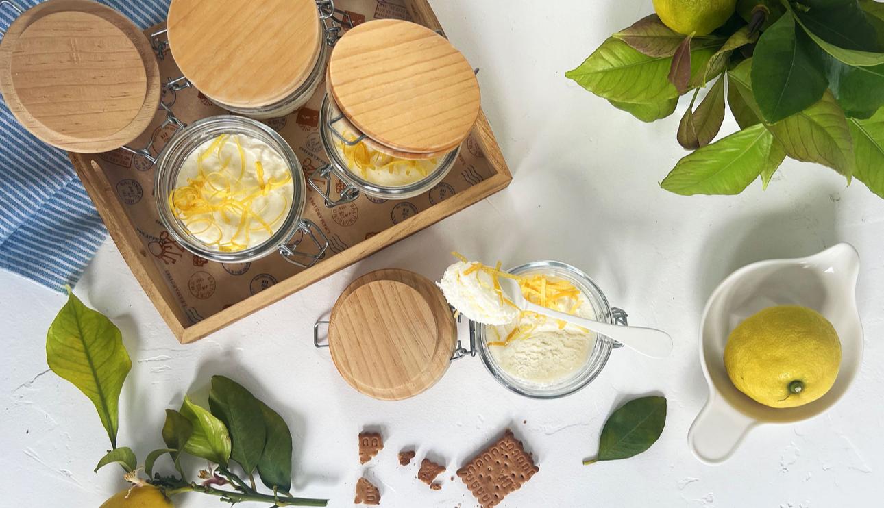 Mousse exprés de limón