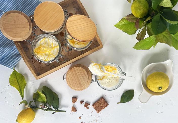 Mousse exprés de limón