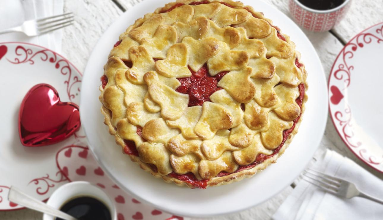 Tarta de corazones