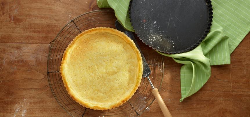 Tarta de frutas con hojaldre