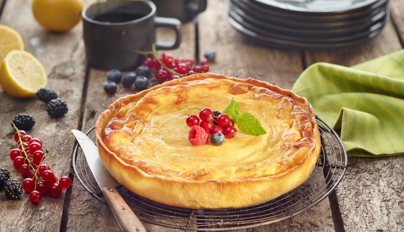 Tarta de queso al horno