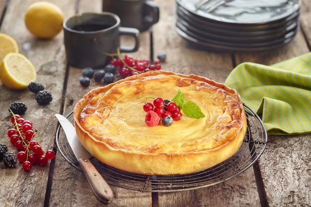 Tarta de queso al horno