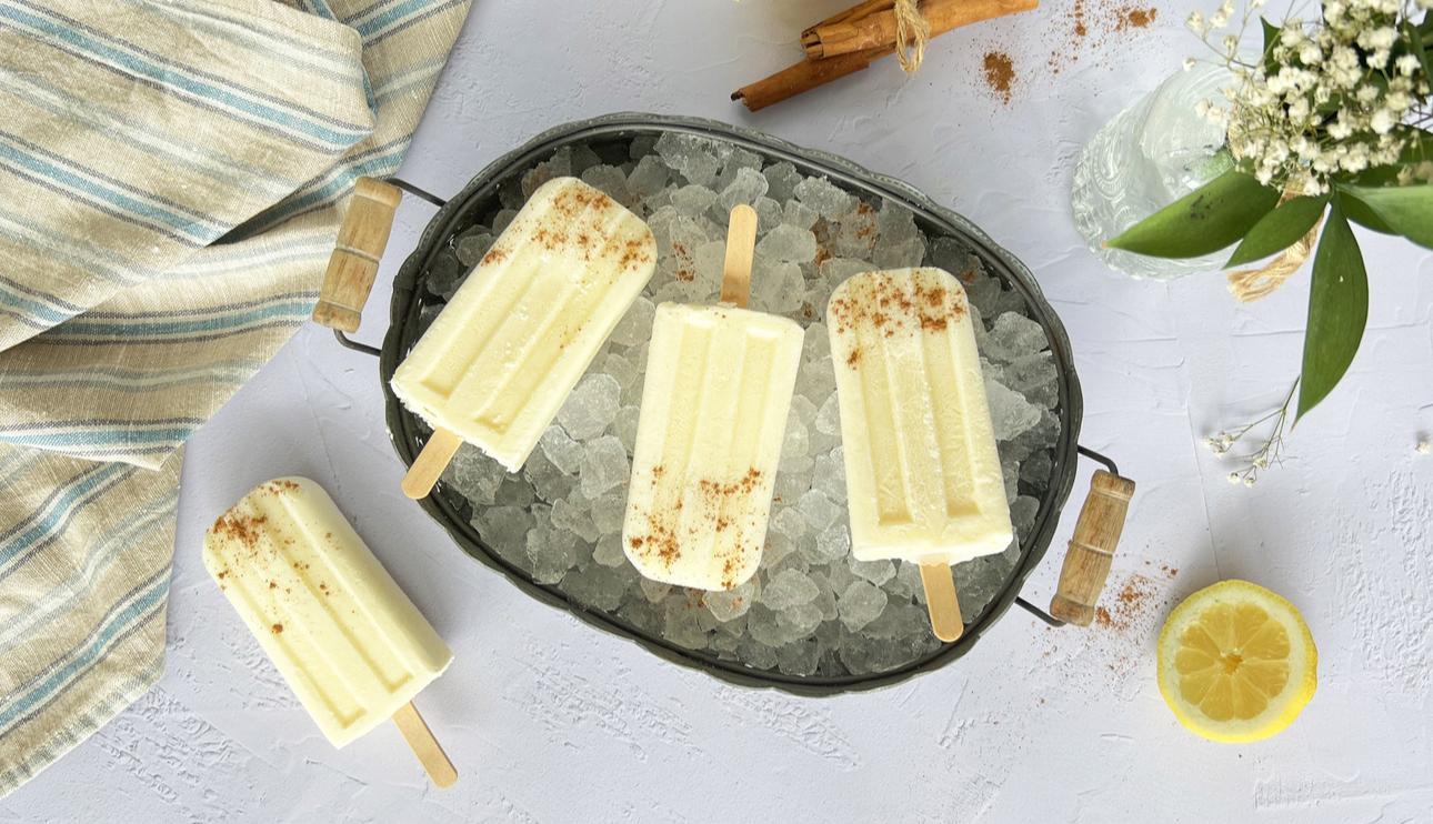 Polos de leche merengada