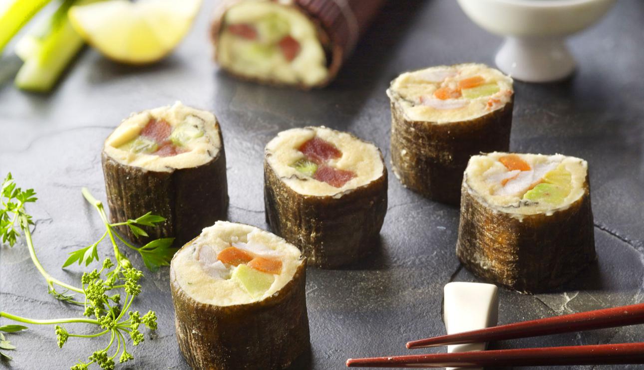 Sushi de patata