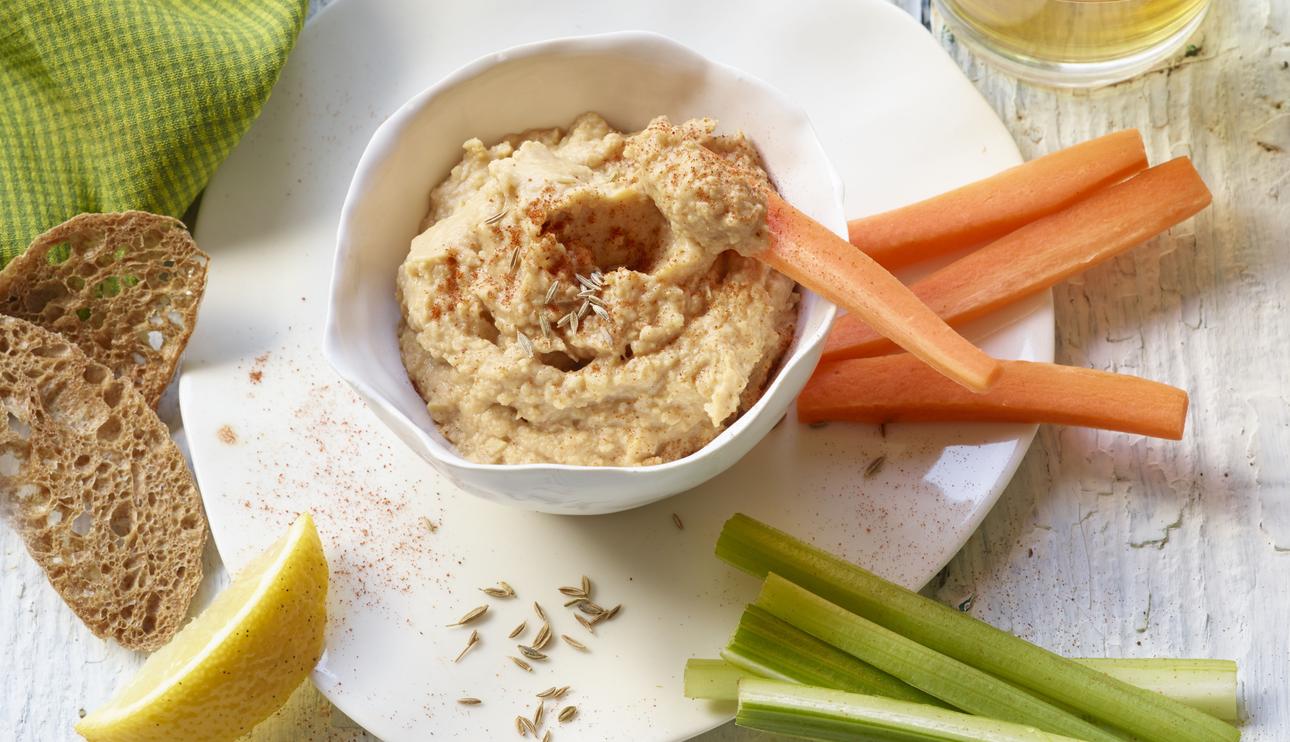 Hummus de lentejas fácil y rápido